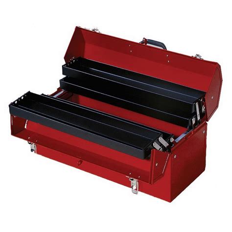 large metal tool storage box|21 inch steel toolbox.